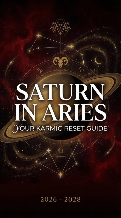 Saturn in Aries guide cover
